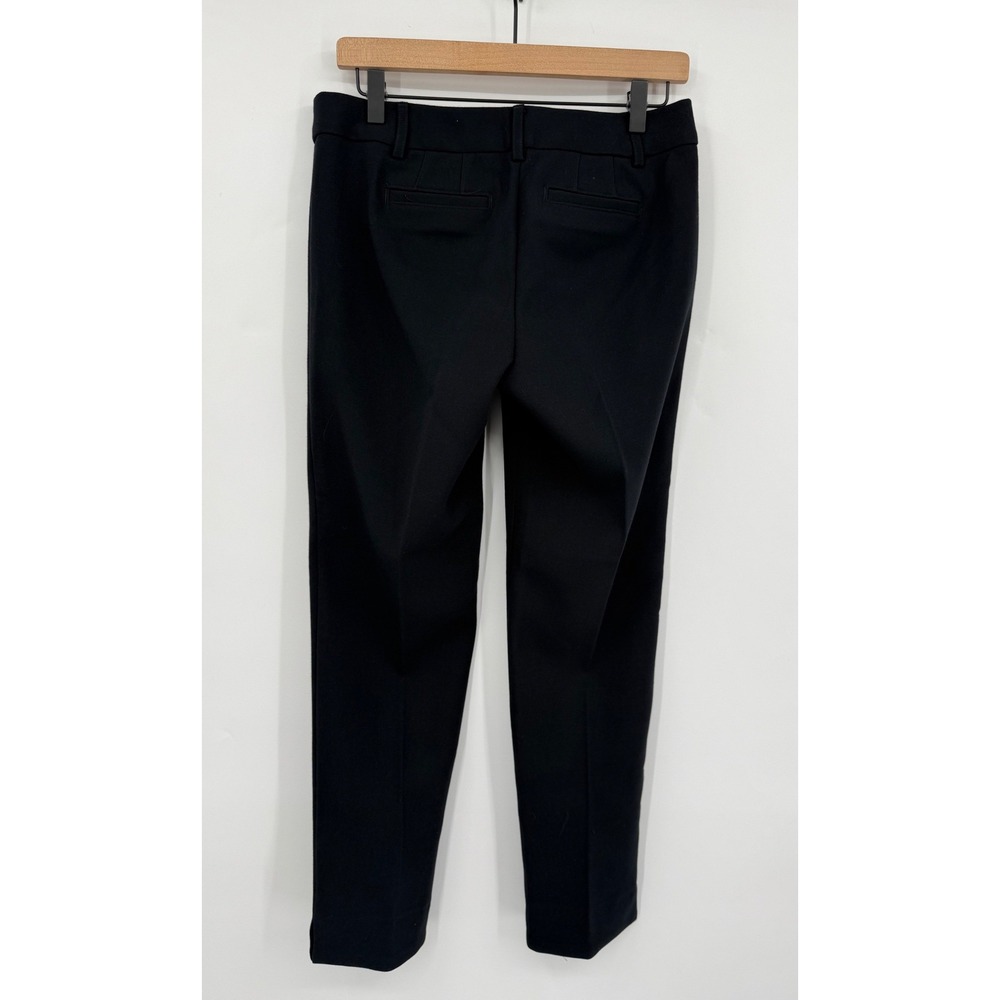 Talbots Pants Womens 4 Petite Black Hampshire Straight Leg Dress Trousers Office - Picture 2 of 10